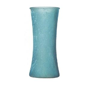 Wholesale Blue Cheap Colored Glass Vases For Home Decoration