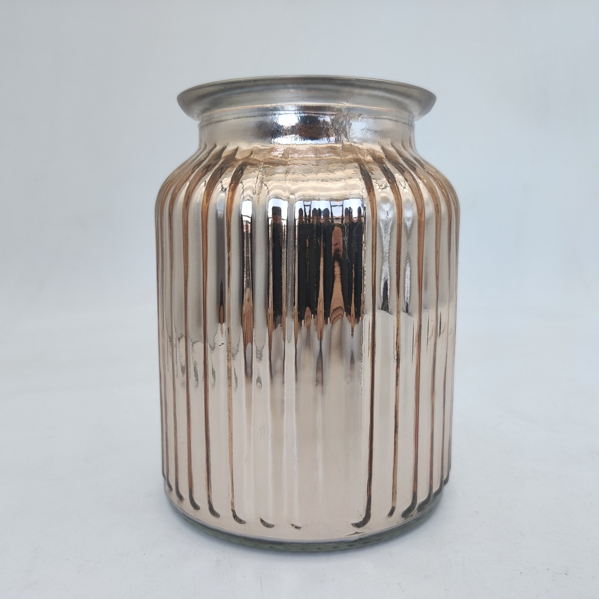 2021 Popular Luxury Electroplate Candle Jars Glode