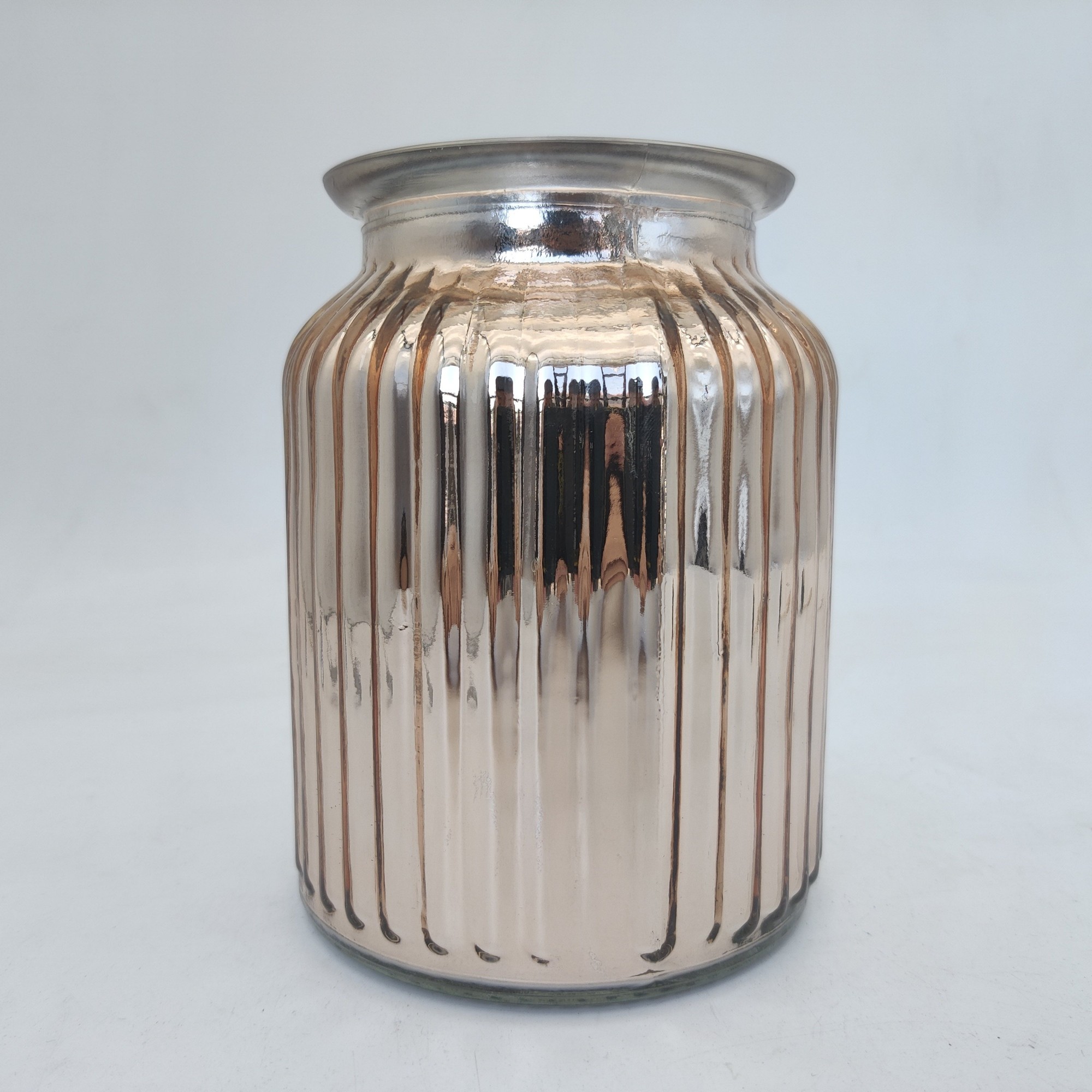 2021 Popular Luxury Electroplate Candle Jars Gloden Candle Holder