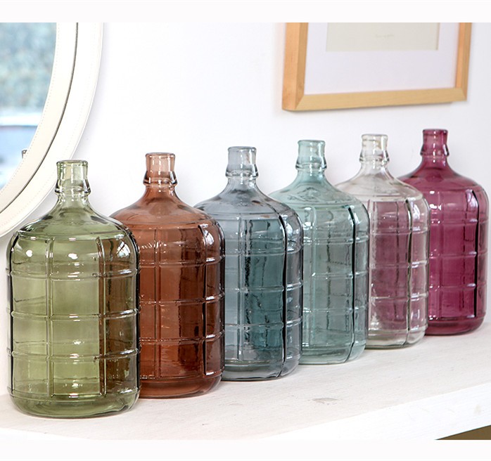 500ml Wine Whiskey Beer Empty Round Glass Bottle with Cork