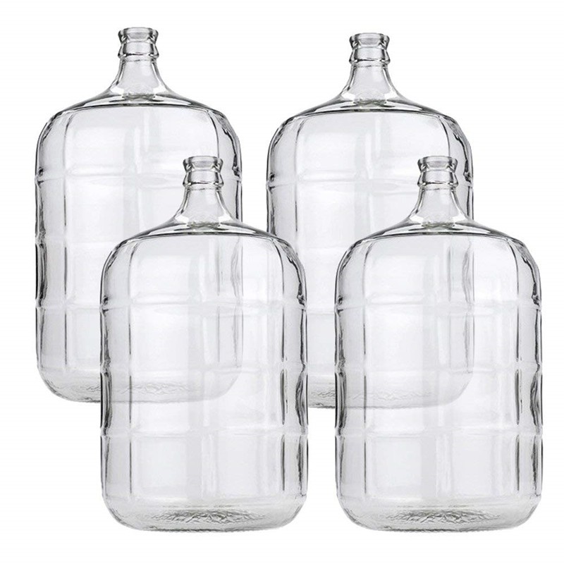 500ml Wine Whiskey Beer Empty Round Glass Bottle with Cork