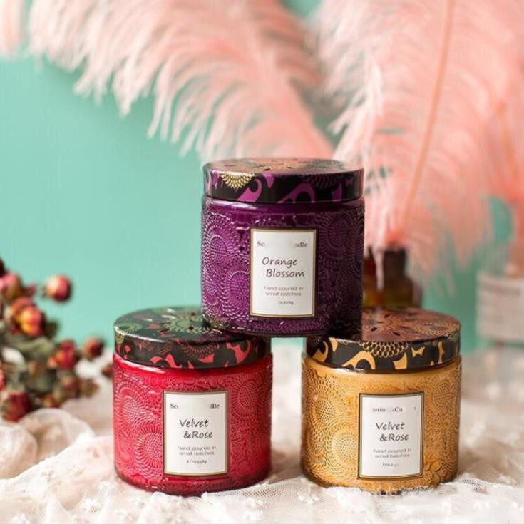 Best Selling Luxury Glass Candle Jar for Candle Making