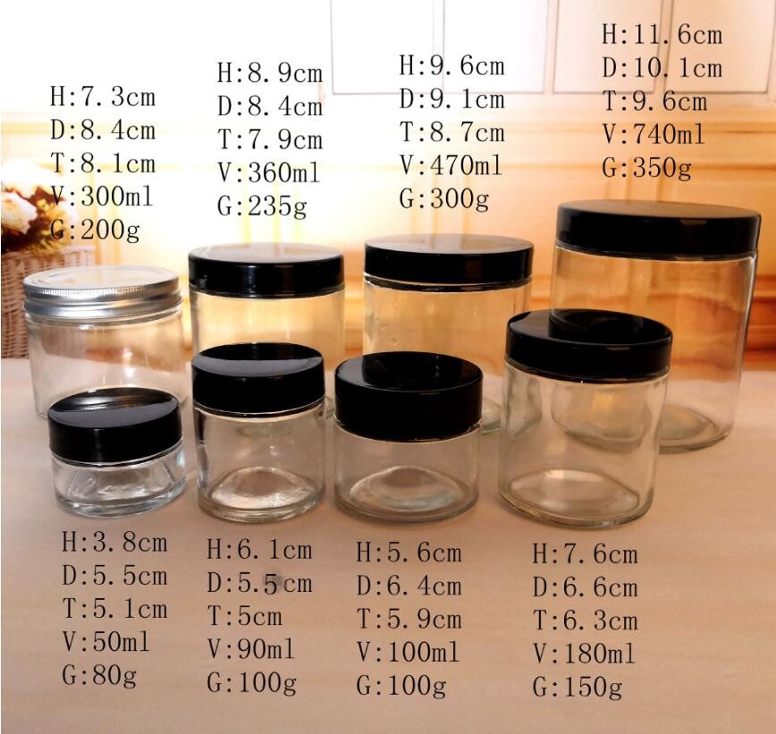 Cheap Glass Storage Jar with Lid