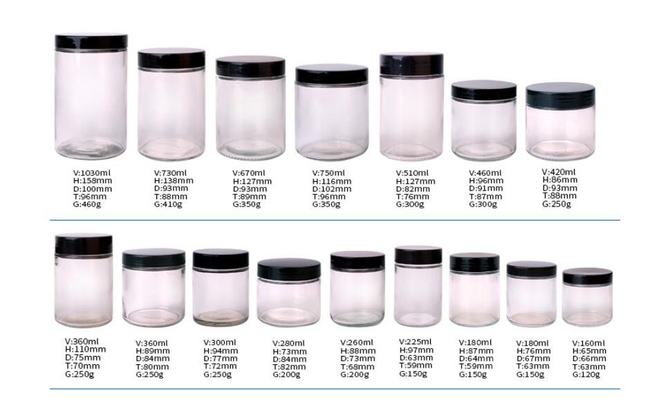 Cheap Glass Storage Jar with Lid