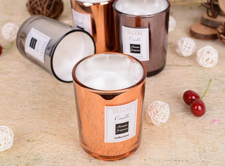 Cheap Personalized Scented Candle Glass Jar with Lid