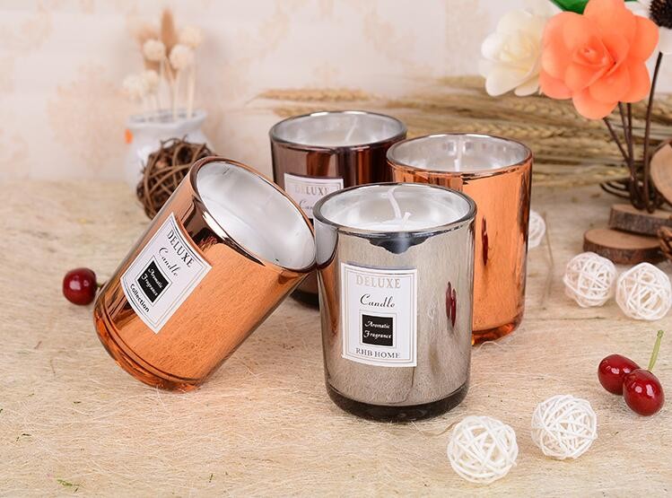 Cheap Personalized Scented Candle Glass Jar with Lid