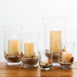China Factory High Quality Candle Containers Empty Glass Candle Jars Wholesale