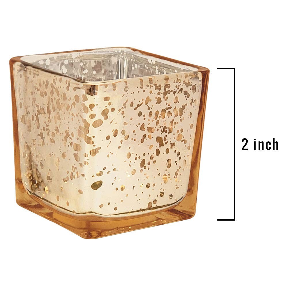 Colorful Mercury Glass Tealight Candle Holder for Wedding Parties Hotel Cafe Bar Home Decoration