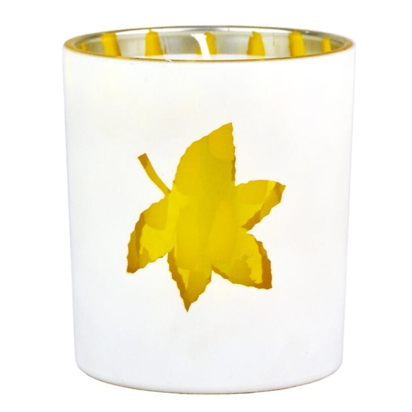 Customized Wholesale Cute Image Frosted Glass Candle Jar with Lid for Candle Making