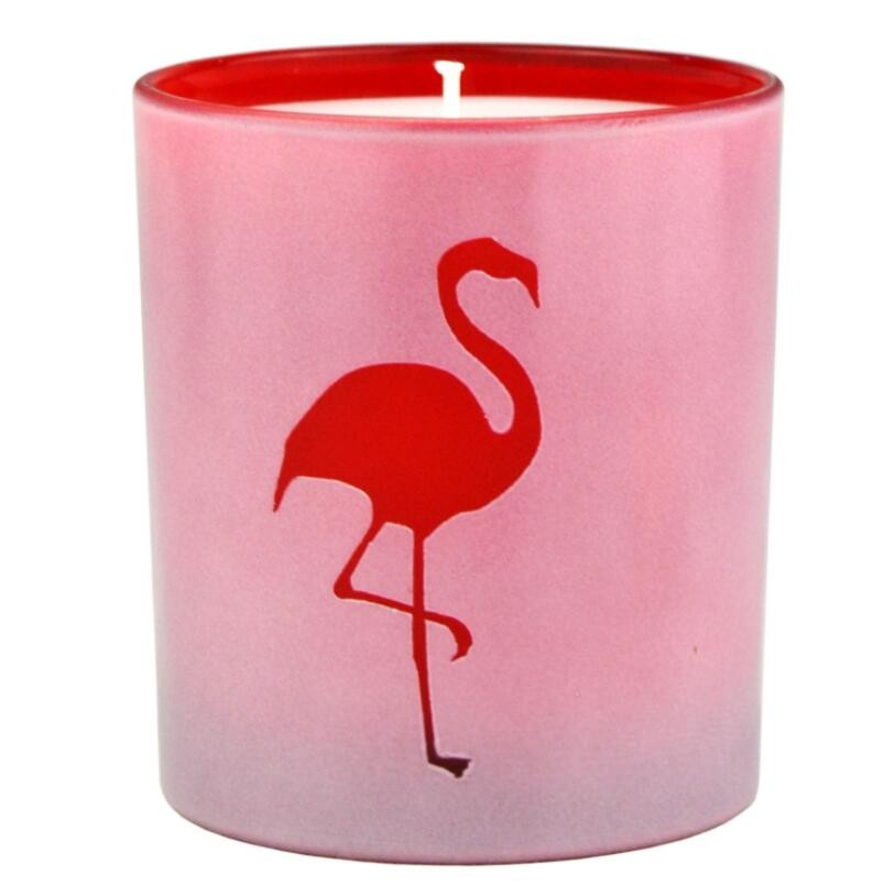 Customized Wholesale Cute Image Frosted Glass Candle Jar with Lid for Candle Making