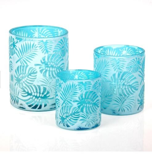 Eco Friendly Glass Candle Jars with Metal Lids Custom Candle Holders Supplier