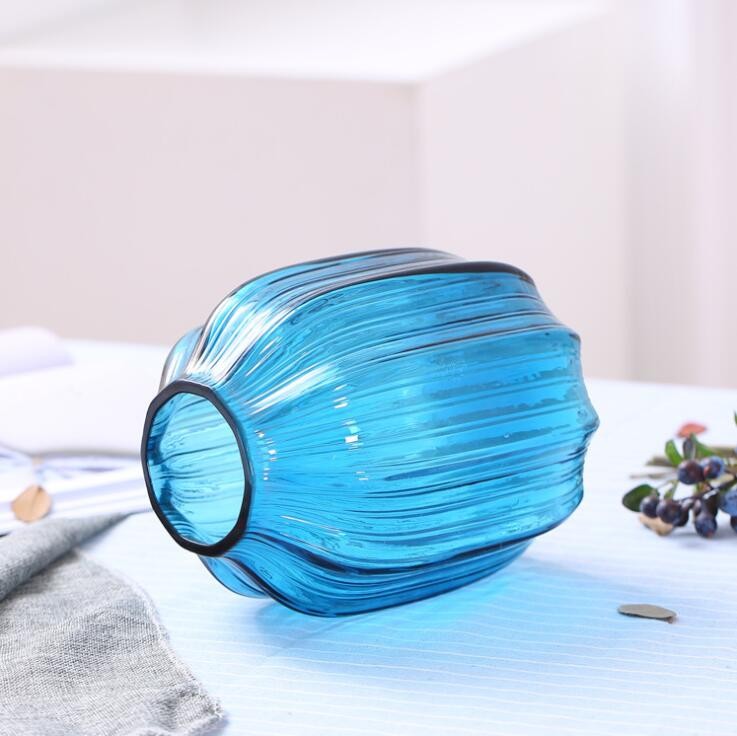 European Creative Glass Vase Flower Decoration Small Glass Vase Manufacturer Wholesale