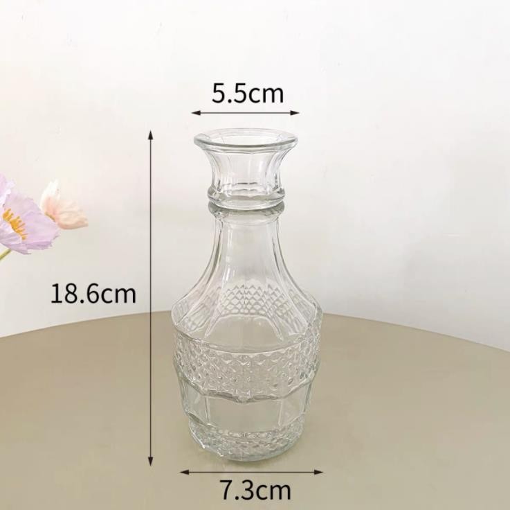 European Ins Style Glass Vase Decoration Decorative Vases