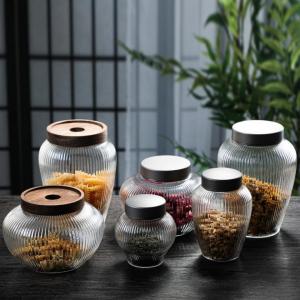 European-Style Glassstorage Jar Decorations Home Food Storage Jar Decoration