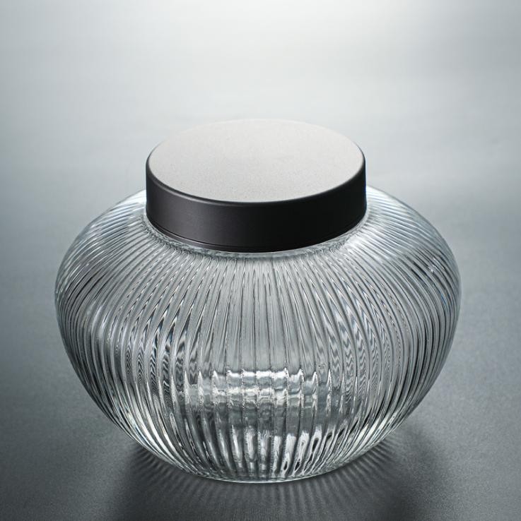 European-Style Glassstorage Jar Decorations Home Food Storage Jar Decoration
