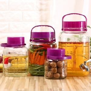 Glass Water Juicer Beverage Dispenser