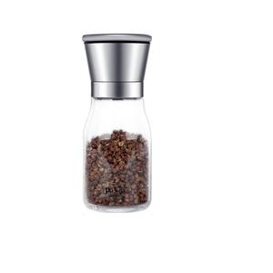 Glass Spice Jar With Metal Lids