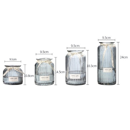 Hot sale glass vase for home decoration wholesale