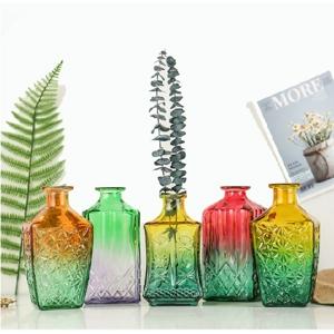 High quantity glass vase for home decoration