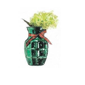 Small Beautiful Flower Glass Vase For Home Decorative