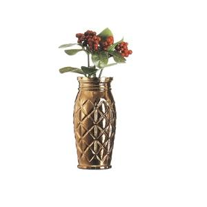 Nordic Gold Glass Vase Living Room Flower Decorative Glass Vase