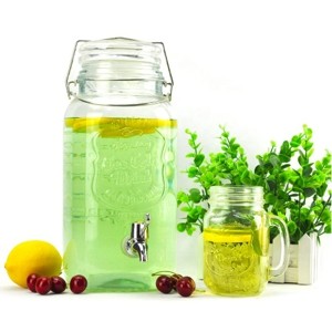 Glass beverage dispenser made in china