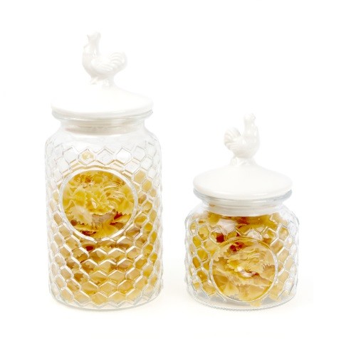 Top Sale Kitchen Nuts Air Tight Large Glass Storage Jar/bottle With Wood Lid