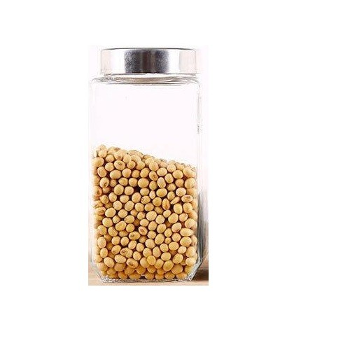 Glass Storage Jar,Jar With Stainless Steel Lid