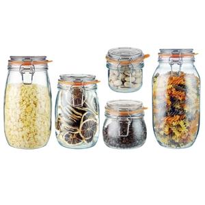 Airtight Preserving Nut Glass Storage Jar Christmas Candy Glass Jar