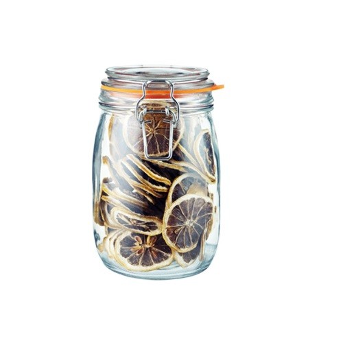 Airtight Preserving Nut Glass Storage Jar Christmas Candy Glass Jar