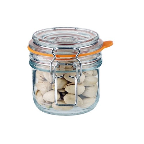 Airtight Preserving Nut Glass Storage Jar Christmas Candy Glass Jar