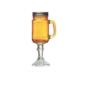 Mason Jar Glass storage jar with lid wholesale