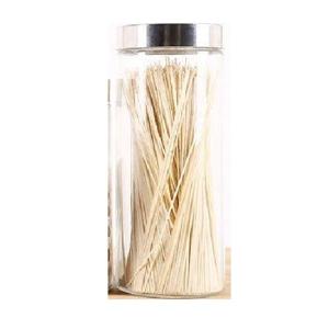 high quantity glass storage jar with lid