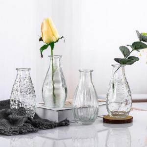 High Quality Tabletop Little Flower Glass Vase Flower Vase for Home Decor