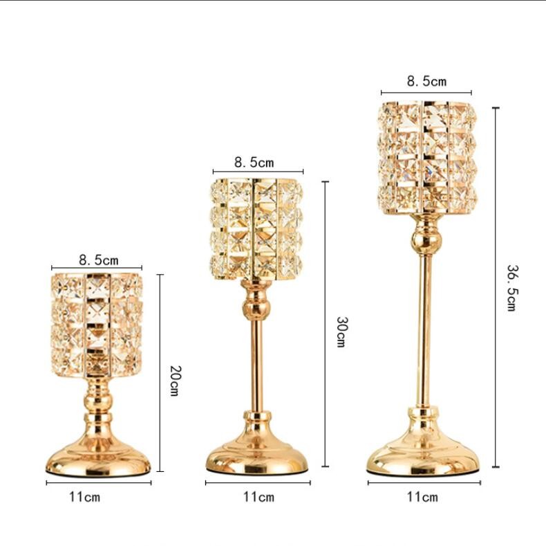 High Quantity Metal Candle Holder for Wedding