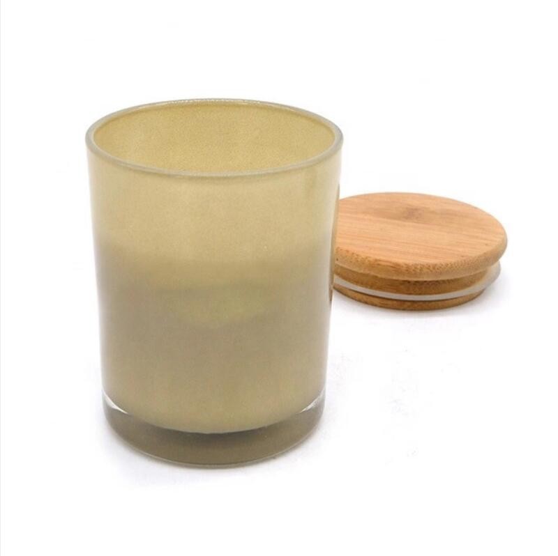 Home Decor 7 Day Glass Tea Light Candle Holders Empty Candle Jar for Bulk