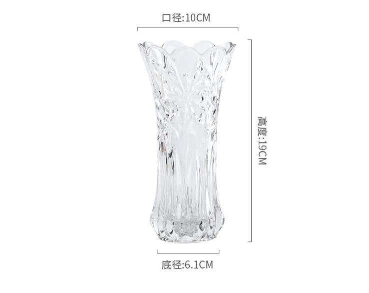 Home Decoration Modern Wedding Gift Customized Colored Glass Vases