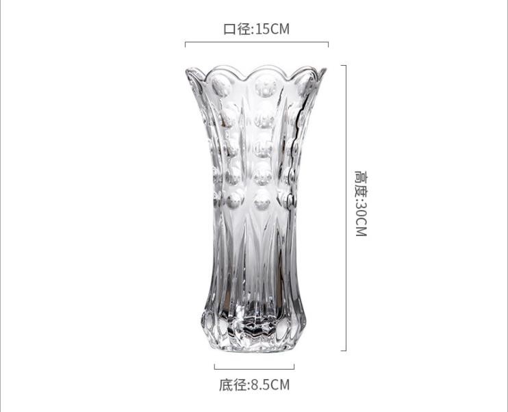 Home Decoration Modern Wedding Gift Customized Colored Glass Vases