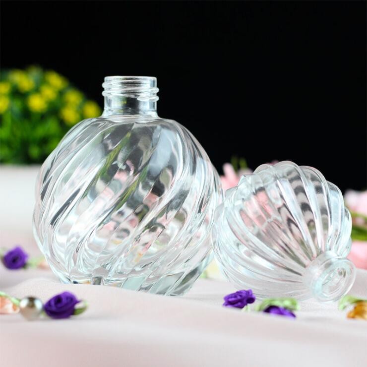 Hot Sale Clear Glass Diffuser Bottles Empty Fragrance Glass Bottle for Bulk