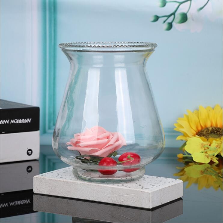 Hot Sale Glass Planters Ball Glass Vase for Living Room