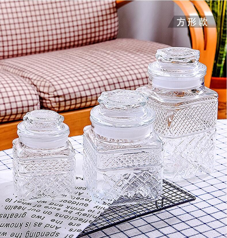 Housewares Borosilicate Glass Material Storage Bottles Jars