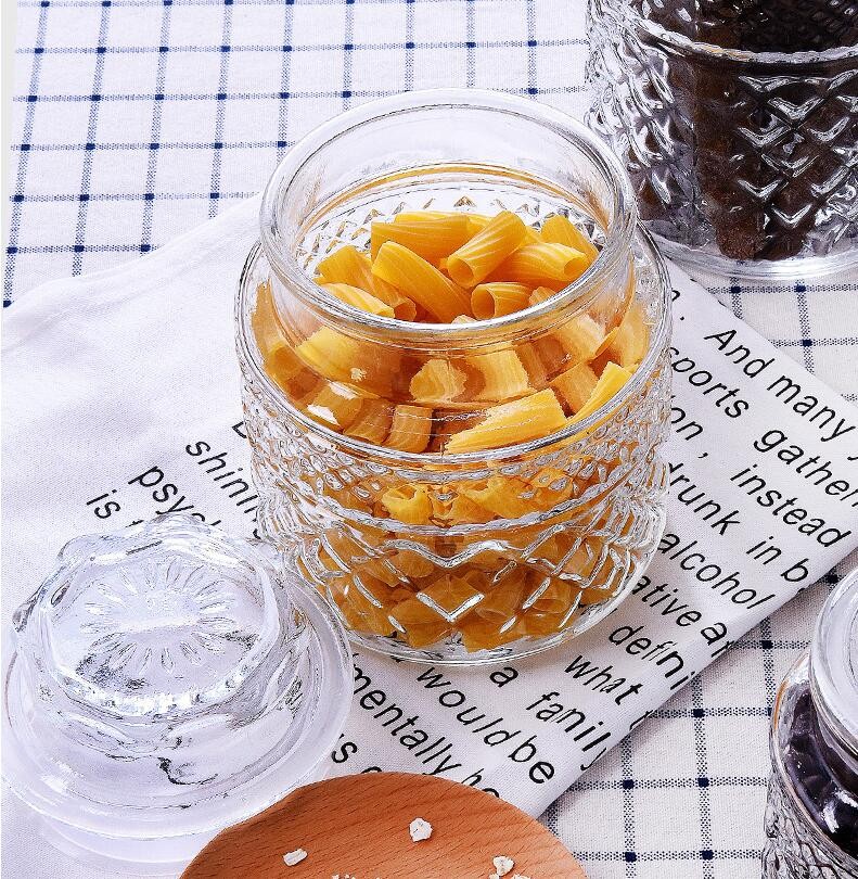 Housewares Borosilicate Glass Material Storage Bottles Jars
