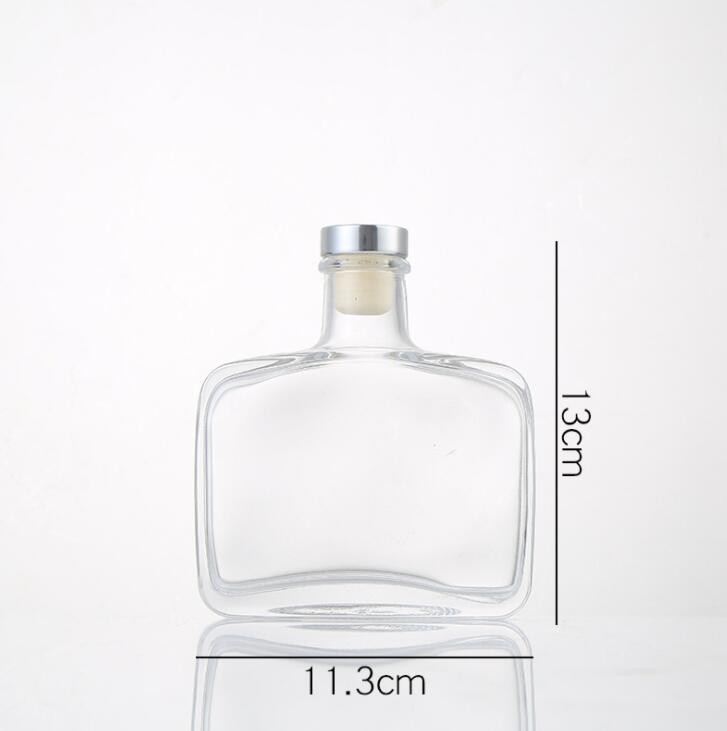 Manufacturer Clear Empty Reed Glass Reed Diffuser Perfume Bottles with Cork