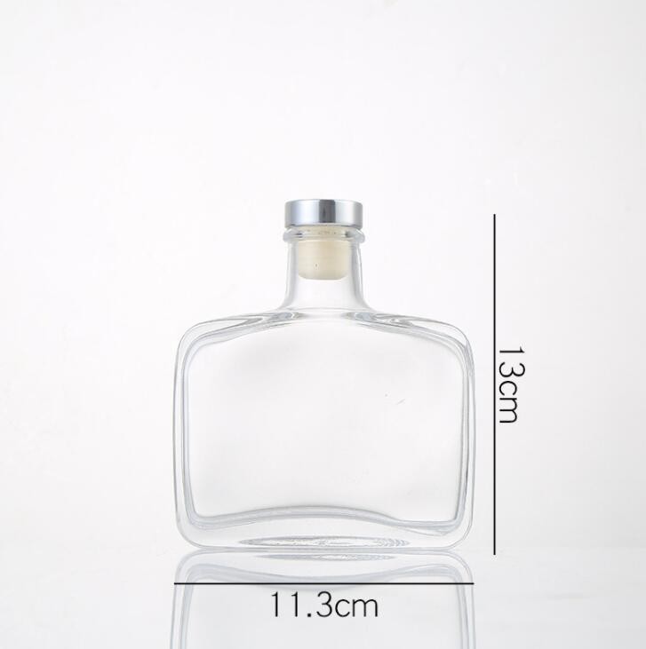 Manufacturer Clear Empty Reed Glass Reed Diffuser Perfume Bottles with Cork