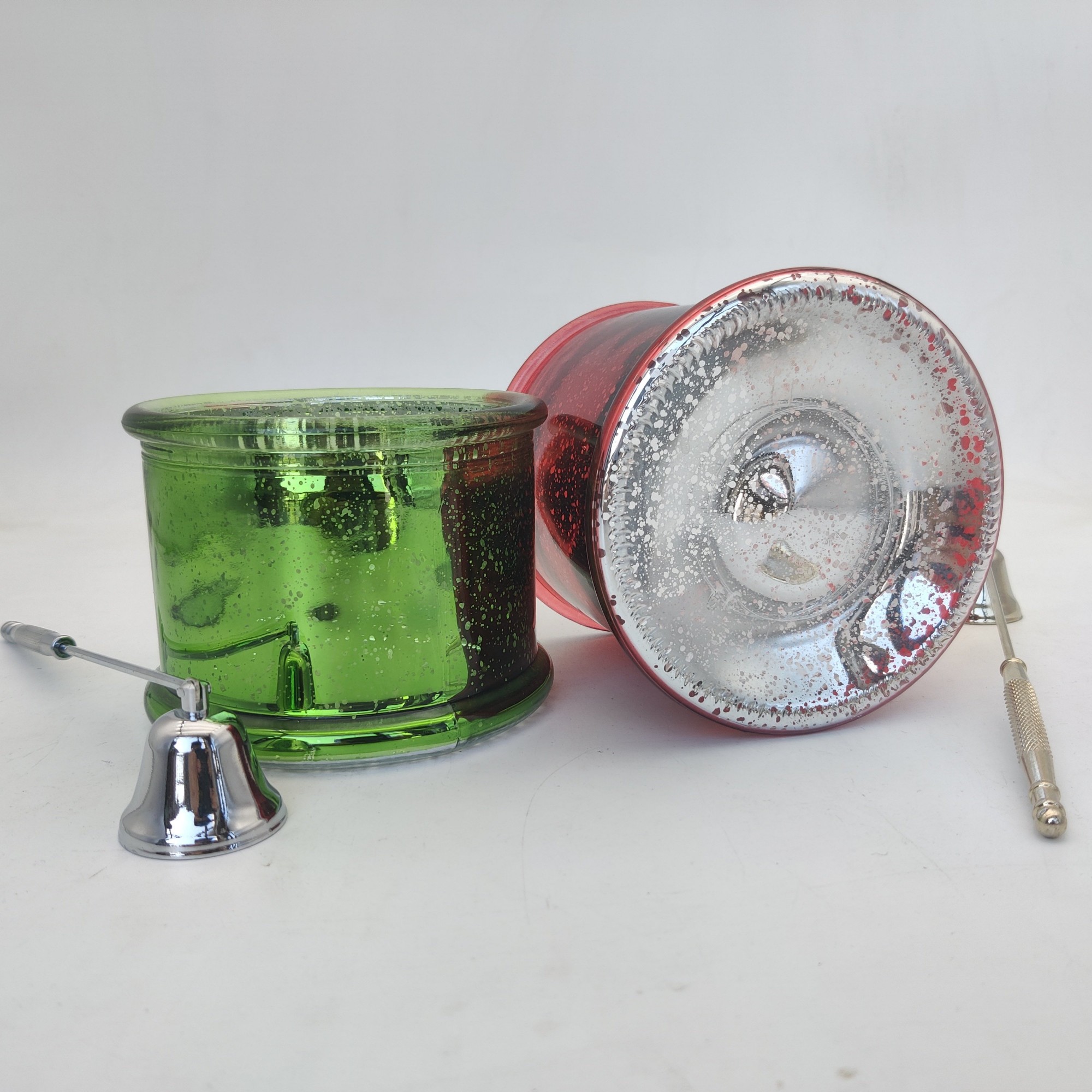 Mercury Glassjar Mercury Glass Votive Tealight Candle Holders for Weddings