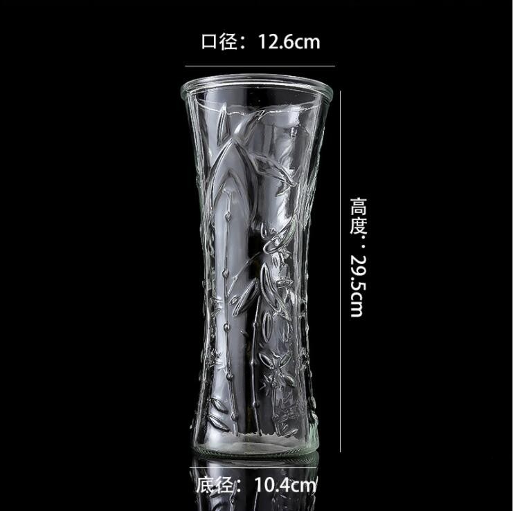 New Design Luxury Flower Glass Vase for Home Decoration