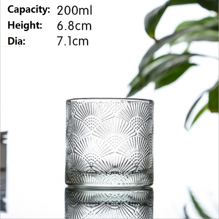 New Design Wholesale Empty Glass Candle Holders with Lid