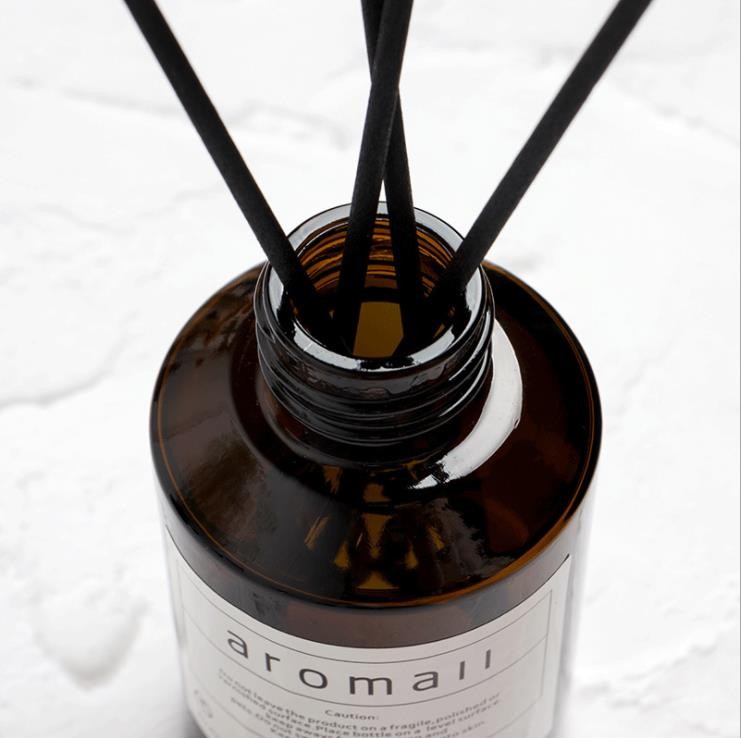 Nordic Luxury New Design Empty Glass Reed Diffuser Essential Oil Bottles