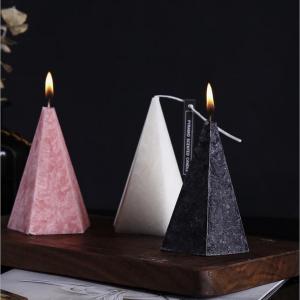 Organic Handmake Pyramid Natural Soybean Fragrance Candle