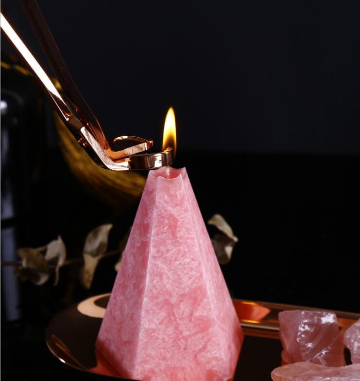 Organic Handmake Pyramid Natural Soybean Fragrance Candle